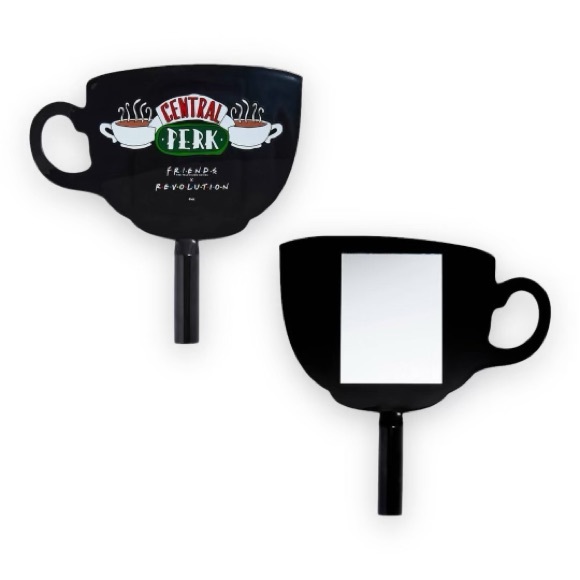 Revolution Makeup x Friends Central Perk Mirror Large Handheld - Picture 1 of 4